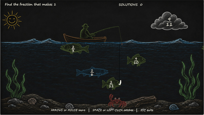 Fraction Fishing